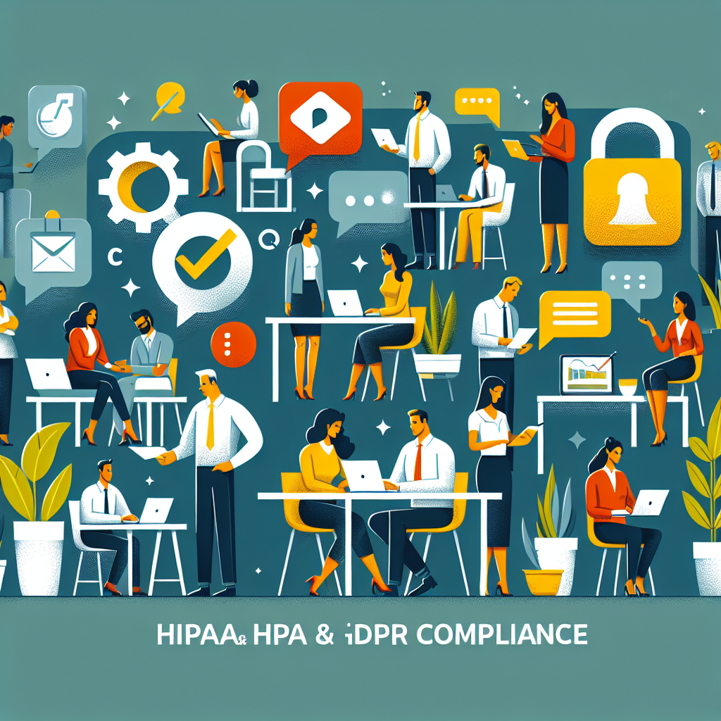Ensuring HIPAA & GDPR Compliance in Transcription Services