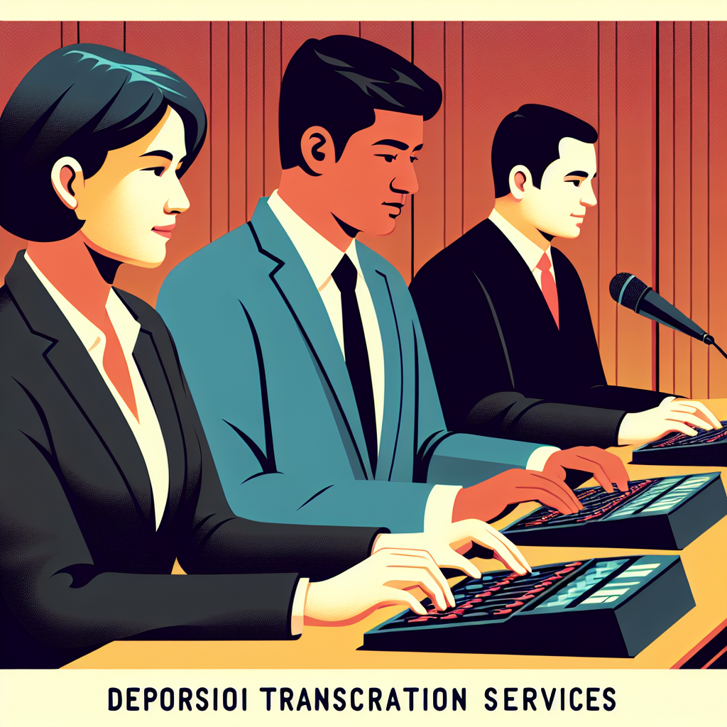 Deposition Transcription Services: Enhancing Legal Documentation Accuracy